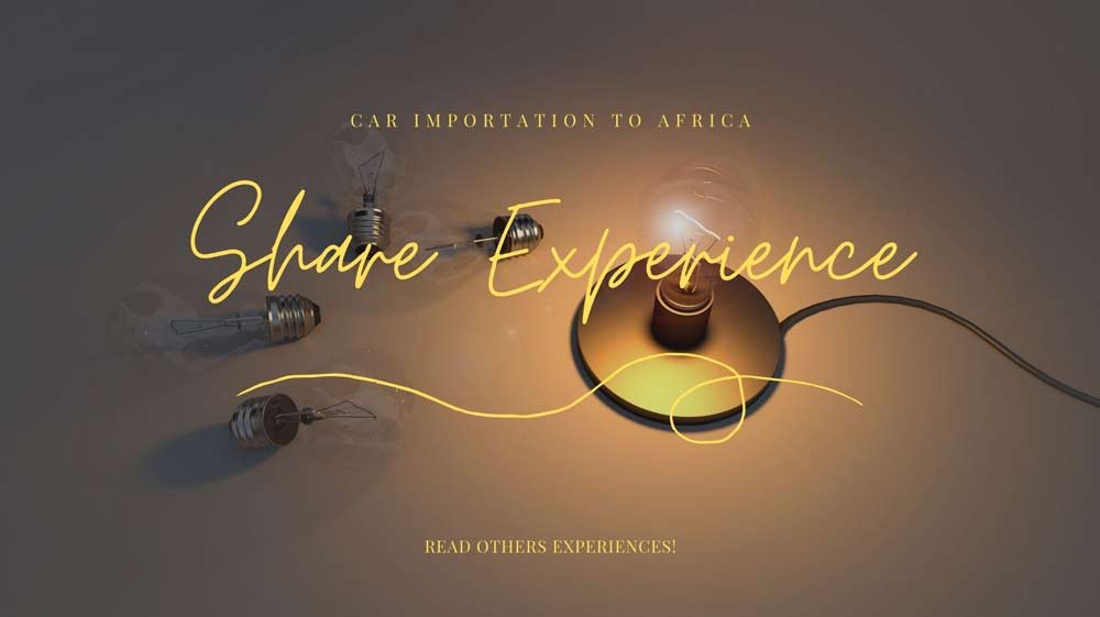 share car importation experience