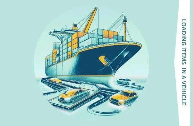 Loading Items In A Car, Bus Or Truck