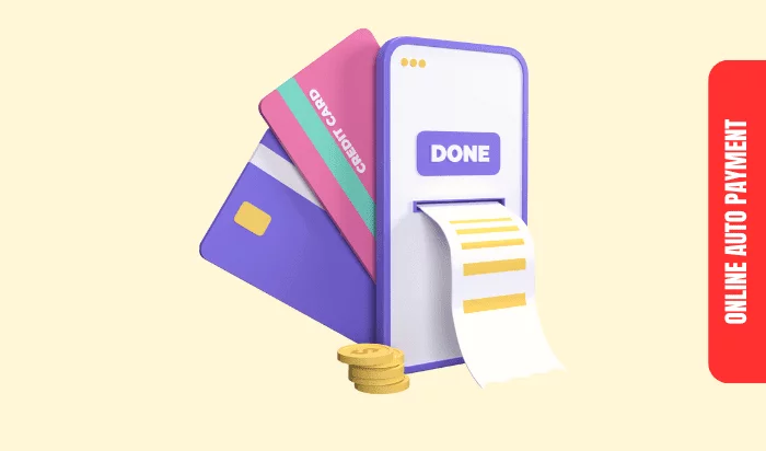 Online car payment card