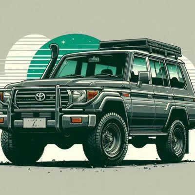Toyota Land Cruiser 78 Metal Top HZJ 78
